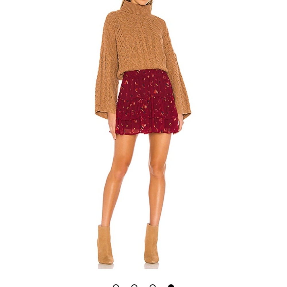Free People From the Valley Mini Skirt